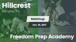 Matchup: Hillcrest vs. Freedom Prep Academy 2017