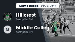 Recap: Hillcrest  vs. Middle College  2017