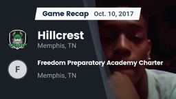 Recap: Hillcrest  vs. Freedom Preparatory Academy Charter  2017