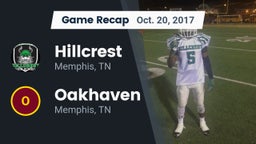 Recap: Hillcrest  vs. Oakhaven  2017