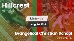 Matchup: Hillcrest vs. Evangelical Christian School 2018