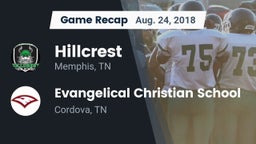 Recap: Hillcrest  vs. Evangelical Christian School 2018