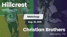 Matchup: Hillcrest vs. Christian Brothers  2019