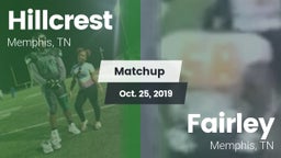 Matchup: Hillcrest vs. Fairley  2019