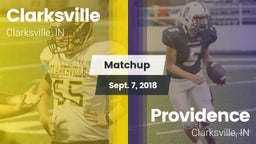 Matchup: Clarksville vs. Providence  2018
