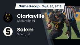 Recap: Clarksville  vs. Salem  2019