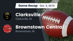 Recap: Clarksville  vs. Brownstown Central  2019