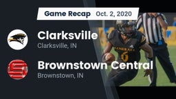 Recap: Clarksville  vs. Brownstown Central  2020