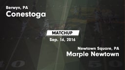 Matchup: Conestoga vs. Marple Newtown  2016