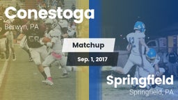 Matchup: Conestoga vs. Springfield  2017