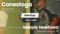 Matchup: Conestoga vs. Marple Newtown  2018