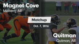 Matchup: Magnet Cove vs. Quitman  2016