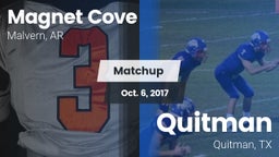 Matchup: Magnet Cove vs. Quitman  2017