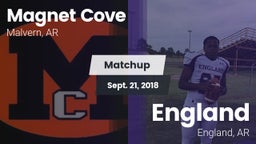 Matchup: Magnet Cove vs. England  2018