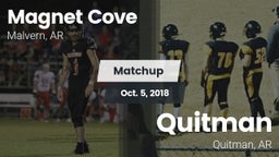 Matchup: Magnet Cove vs. Quitman  2018