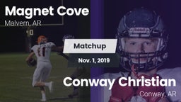 Matchup: Magnet Cove vs. Conway Christian  2019