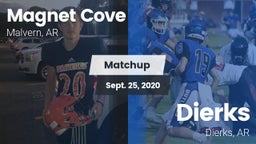 Matchup: Magnet Cove vs. Dierks  2020
