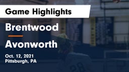 Brentwood  vs Avonworth Game Highlights - Oct. 12, 2021