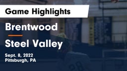 Brentwood  vs Steel Valley Game Highlights - Sept. 8, 2022