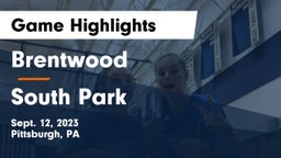 Brentwood  vs South Park  Game Highlights - Sept. 12, 2023