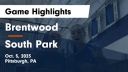 Brentwood  vs South Park  Game Highlights - Oct. 5, 2023