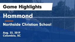 Hammond  vs Northside Christian School Game Highlights - Aug. 22, 2019