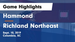 Hammond  vs Richland Northeast Game Highlights - Sept. 10, 2019