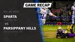 Recap: Sparta  vs. Parsippany Hills  2015