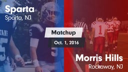 Matchup: Sparta vs. Morris Hills  2016