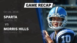 Recap: Sparta  vs. Morris Hills  2016