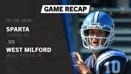 Recap: Sparta  vs. West Milford  2016