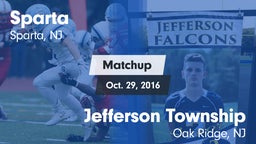 Matchup: Sparta vs. Jefferson Township  2016