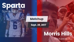 Matchup: Sparta vs. Morris Hills  2017