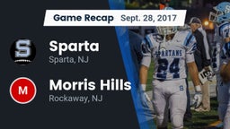 Recap: Sparta  vs. Morris Hills  2017
