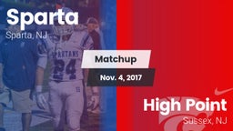 Matchup: Sparta vs. High Point  2017