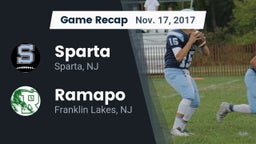 Recap: Sparta  vs. Ramapo  2017