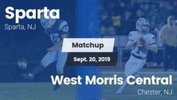 Matchup: Sparta vs. West Morris Central  2019