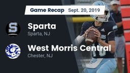 Recap: Sparta  vs. West Morris Central  2019