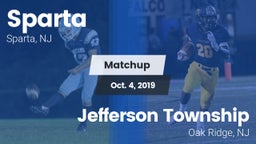 Matchup: Sparta vs. Jefferson Township  2019
