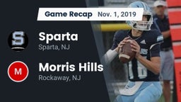 Recap: Sparta  vs. Morris Hills  2019