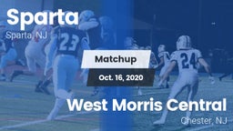 Matchup: Sparta vs. West Morris Central  2020