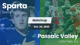 Matchup: Sparta vs. Passaic Valley  2020