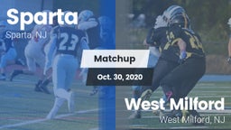Matchup: Sparta vs. West Milford  2020