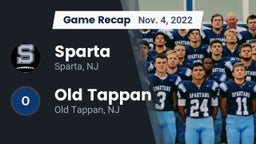 Recap: Sparta  vs. Old Tappan 2022