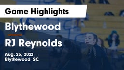 Blythewood  vs RJ Reynolds Game Highlights - Aug. 25, 2022