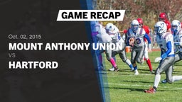 Recap: Mount Anthony Union  vs. Hartford  2015