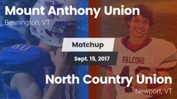 Matchup: Mount Anthony vs. North Country Union  2017