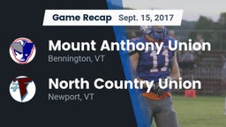 Recap: Mount Anthony Union  vs. North Country Union  2017