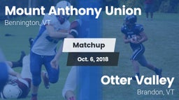Matchup: Mount Anthony vs. Otter Valley  2018