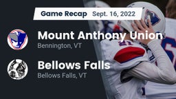 Recap: Mount Anthony Union  vs. Bellows Falls  2022